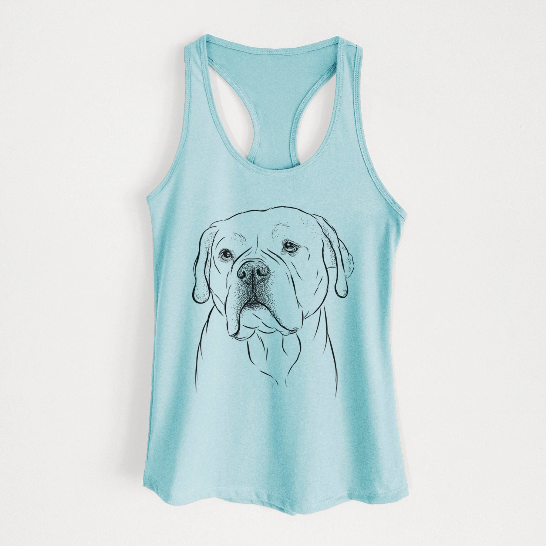 Nora the American Bulldog Mix - Women's Racerback Tanktop