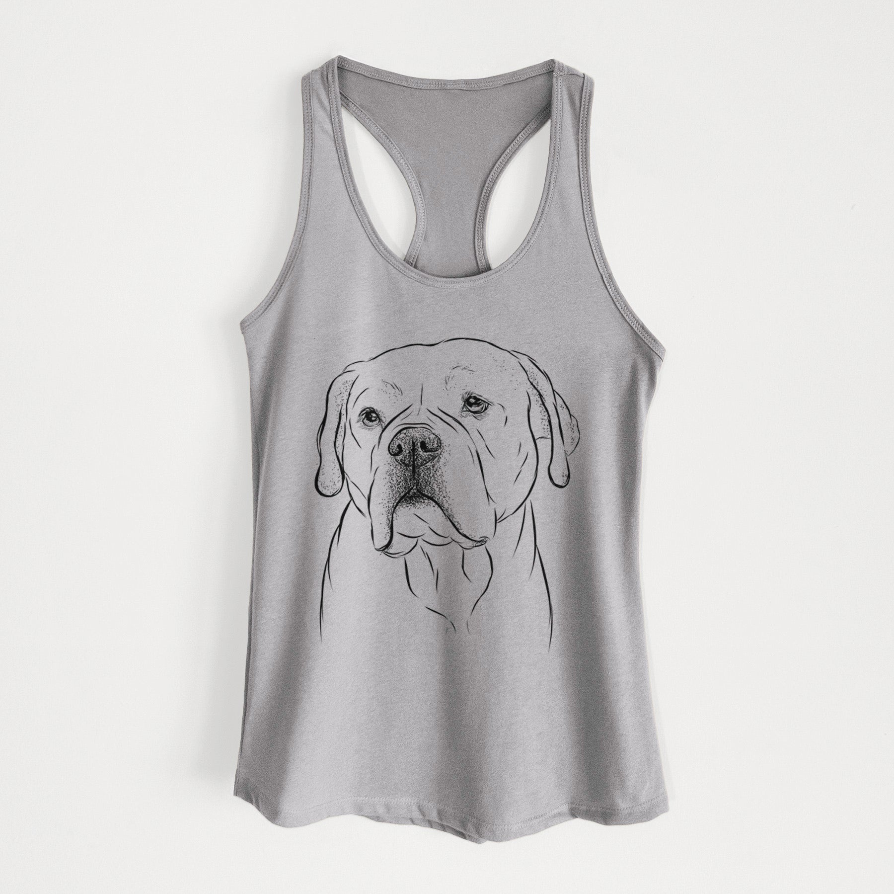 Nora the American Bulldog Mix - Women's Racerback Tanktop