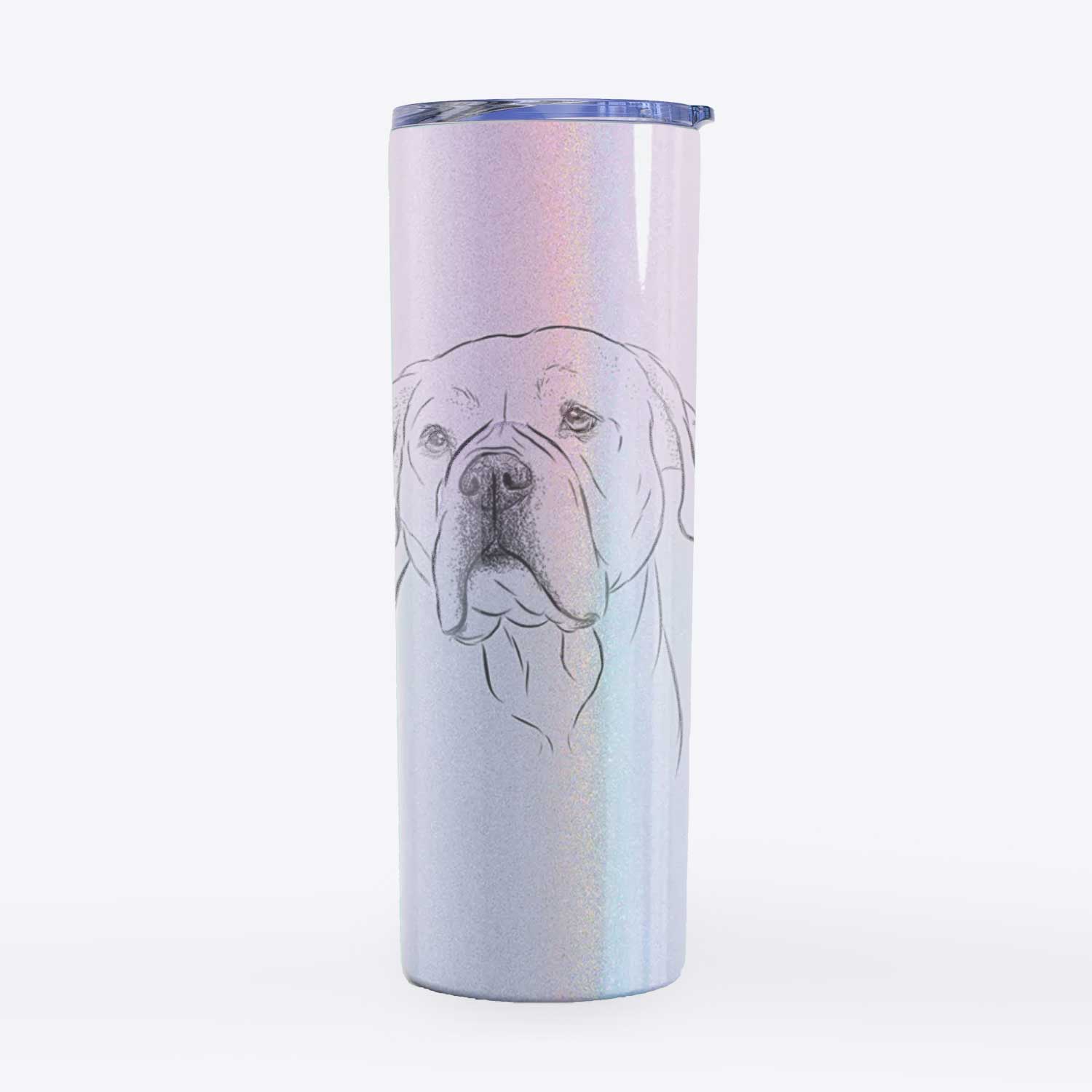 Nora the American Bulldog Mix - 20oz Skinny Tumbler