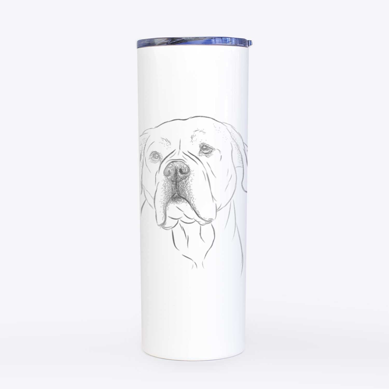 Nora the American Bulldog Mix - 20oz Skinny Tumbler