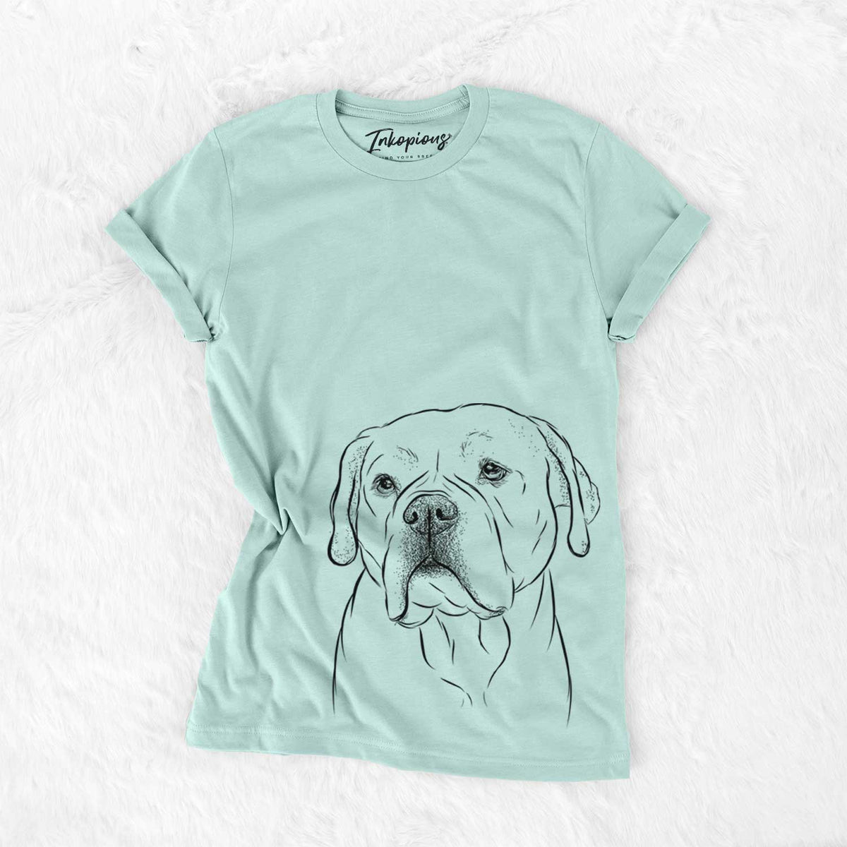 Bare Nora the American Bulldog Mix - Unisex Crewneck