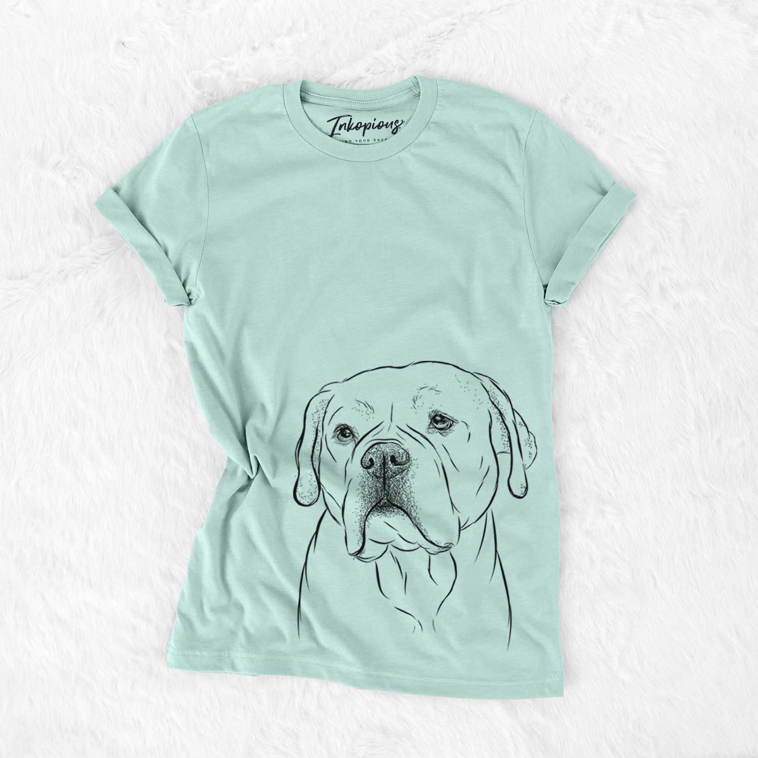 Bare Nora the American Bulldog Mix - Unisex Crewneck