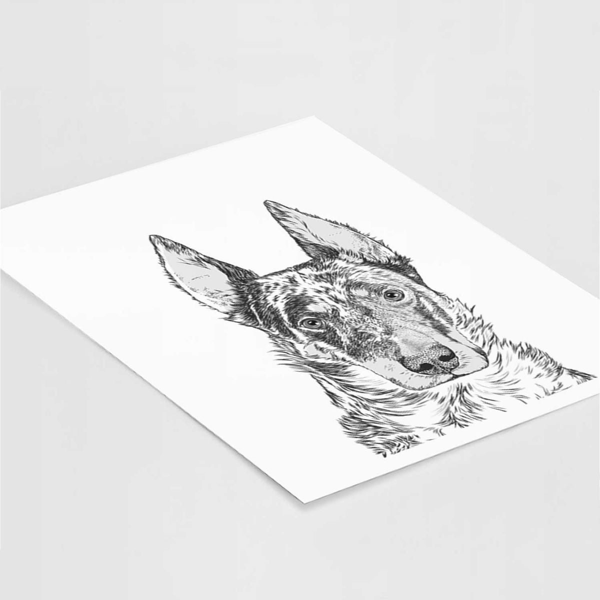 Nori the Beauceron Art Print