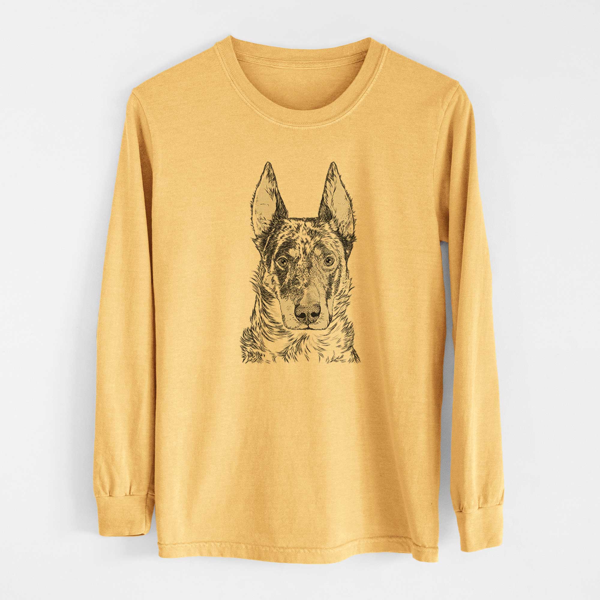 Bare Nori the Beauceron - Heavyweight 100% Cotton Long Sleeve