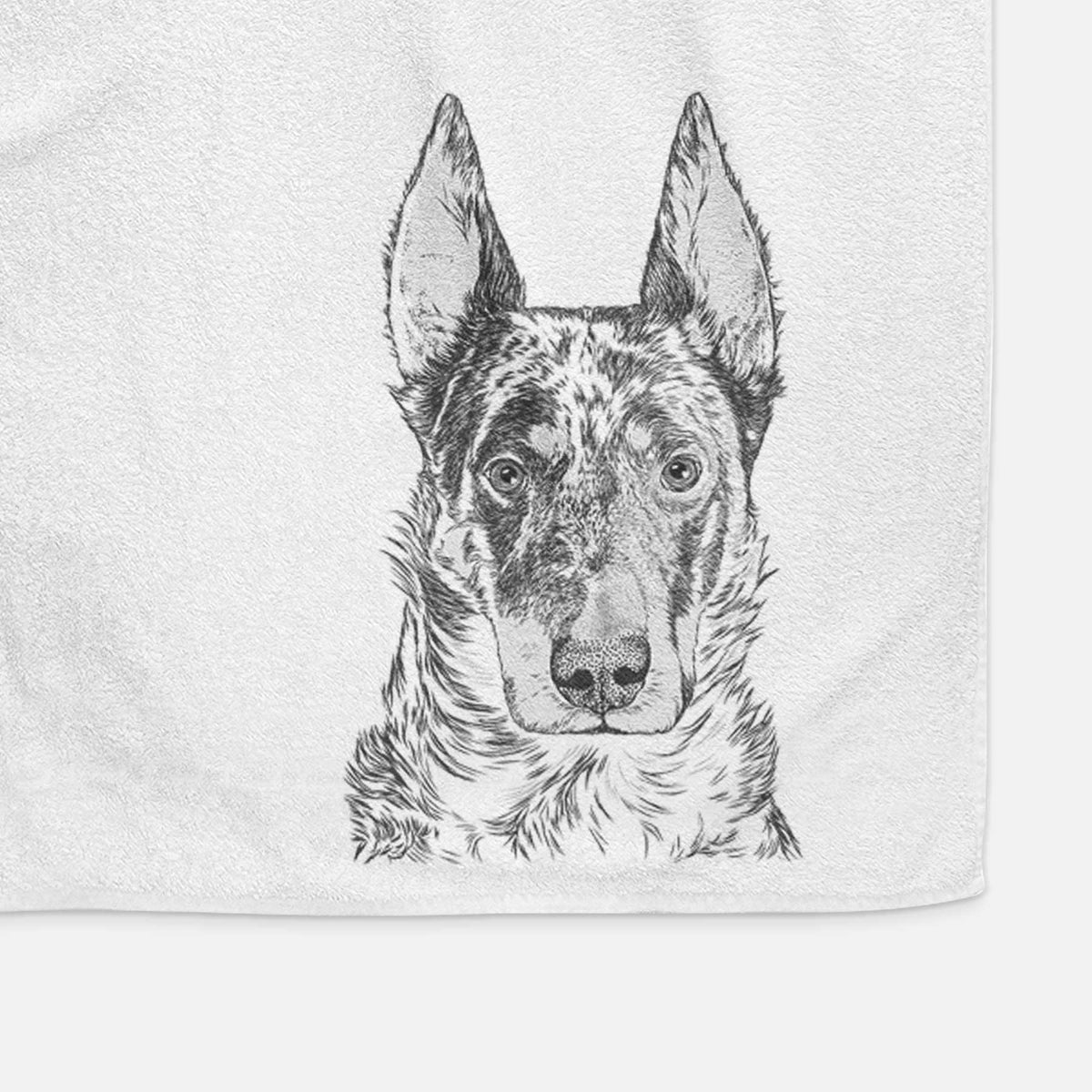 Nori the Beauceron Decorative Hand Towel