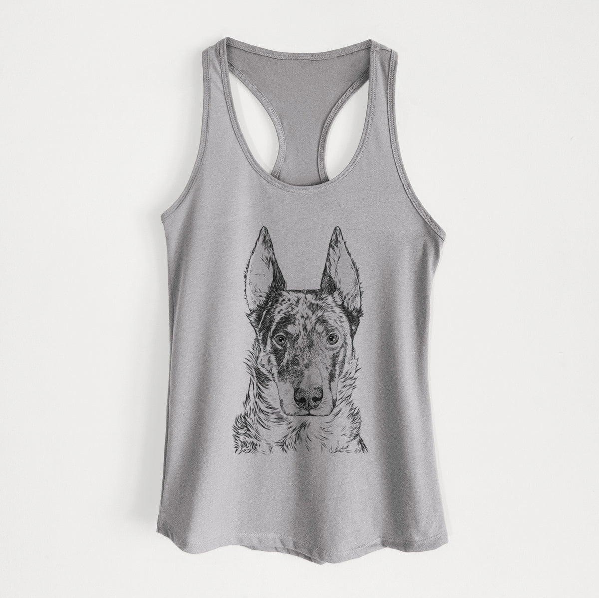 Nori the Beauceron - Women&#39;s Racerback Tanktop