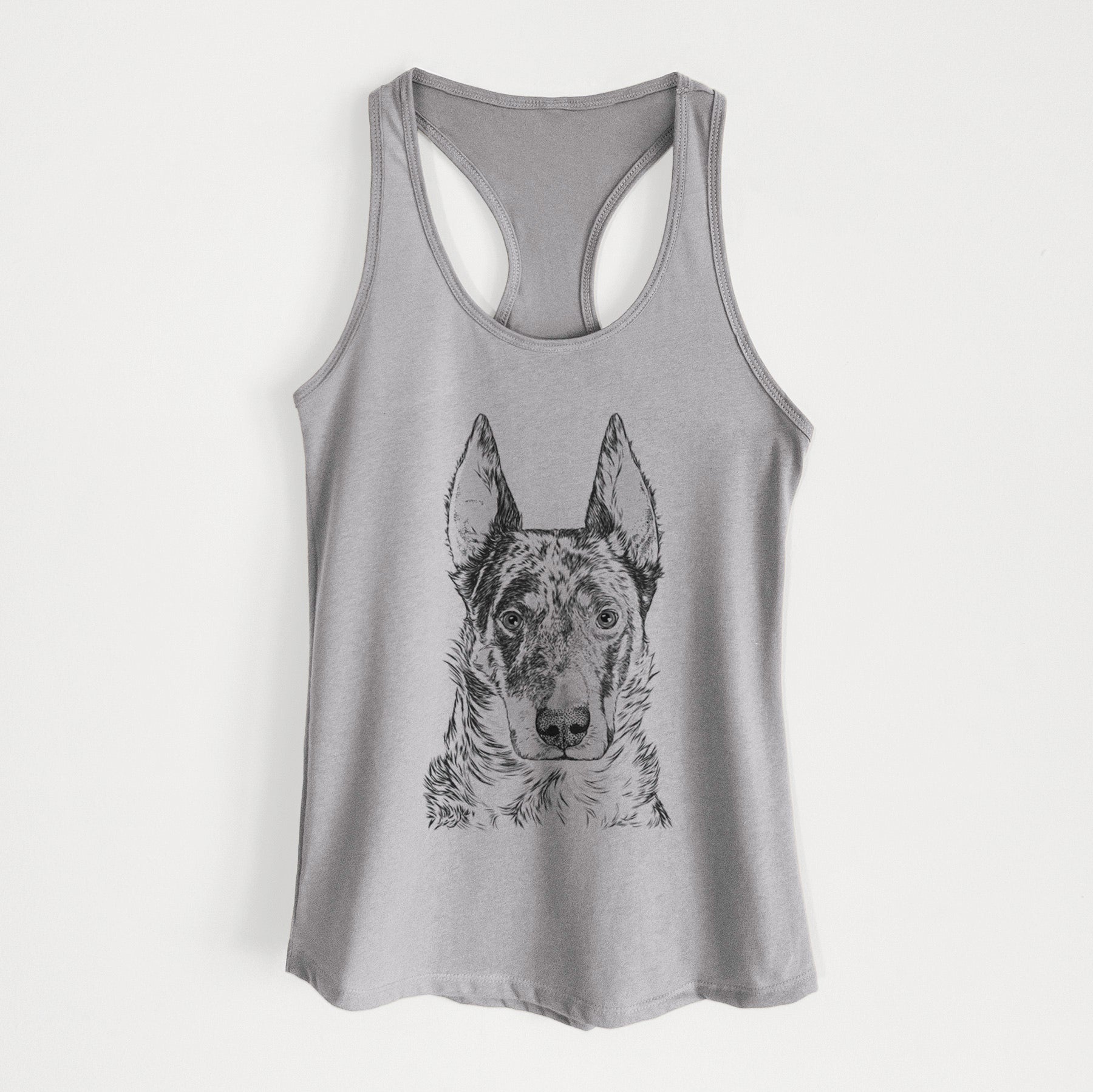 Nori the Beauceron - Women's Racerback Tanktop