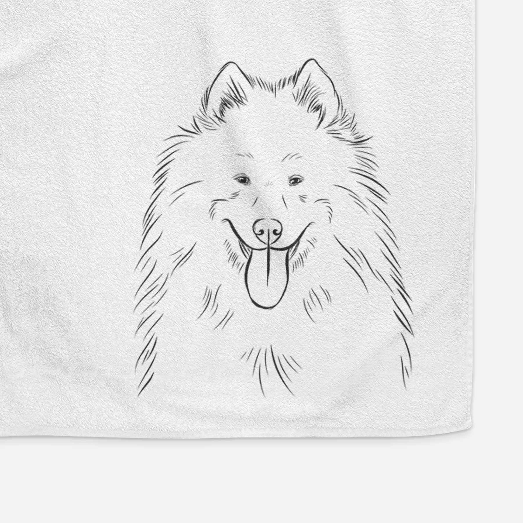 Nova the Samoyed Decorative Hand Towel