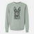 Bare Nyx the German Shepherd - Unisex Pigment Dyed Crew Sweatshirt