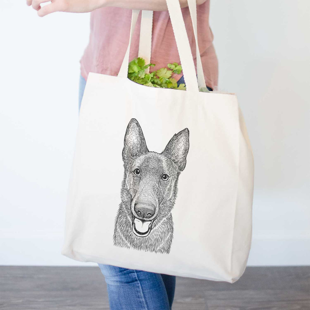 Nyx the German Shepherd - Tote Bag