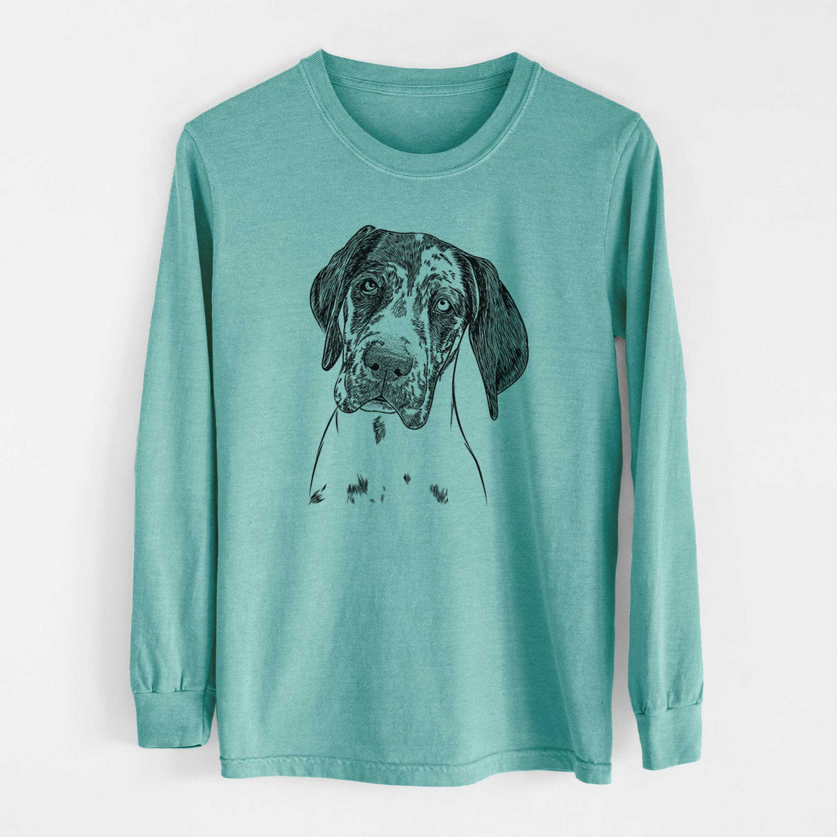 Bare Nyx the Great Dane - Heavyweight 100% Cotton Long Sleeve