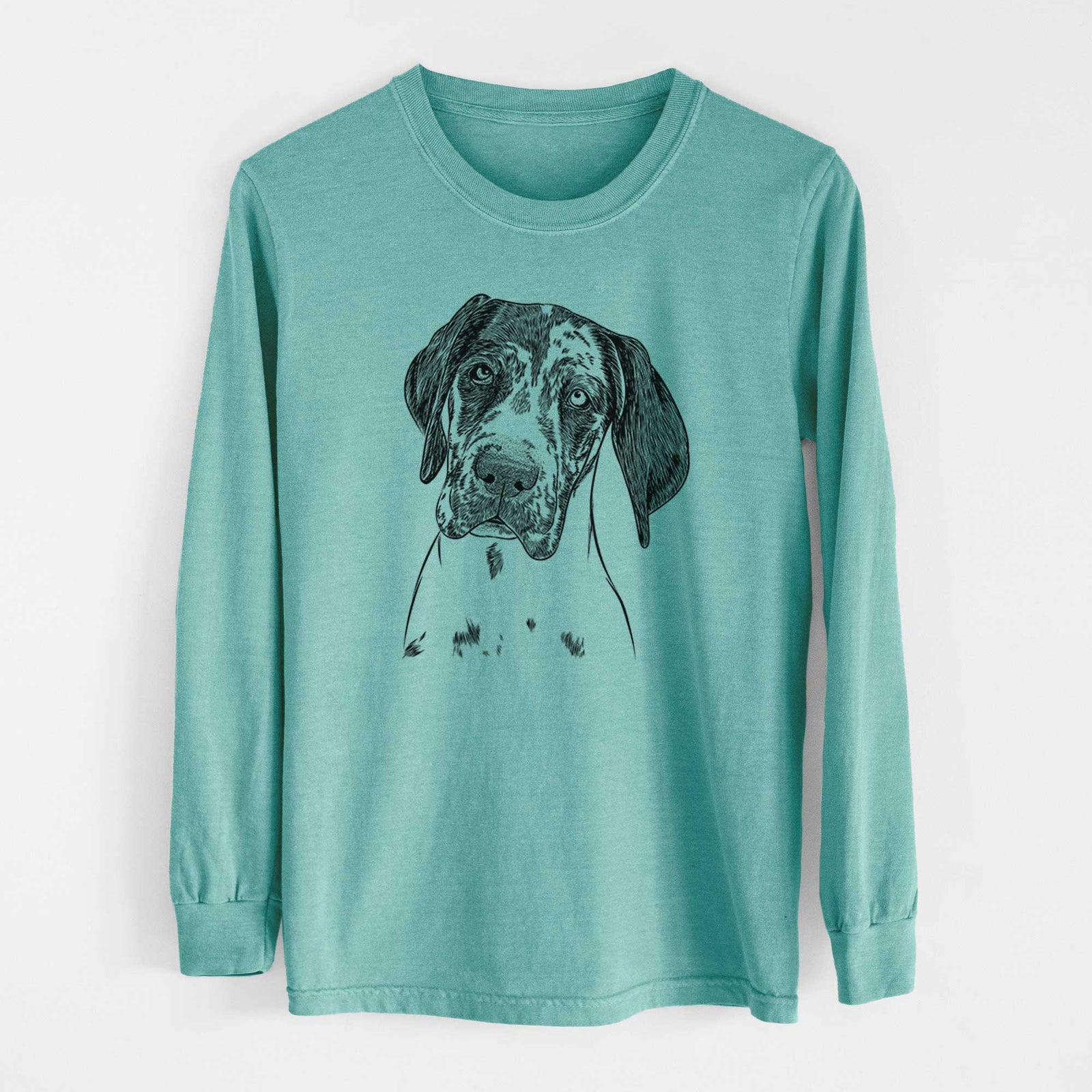 Bare Nyx the Great Dane - Heavyweight 100% Cotton Long Sleeve