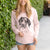 Bare Nyx the Great Dane - Cali Wave Hooded Sweatshirt