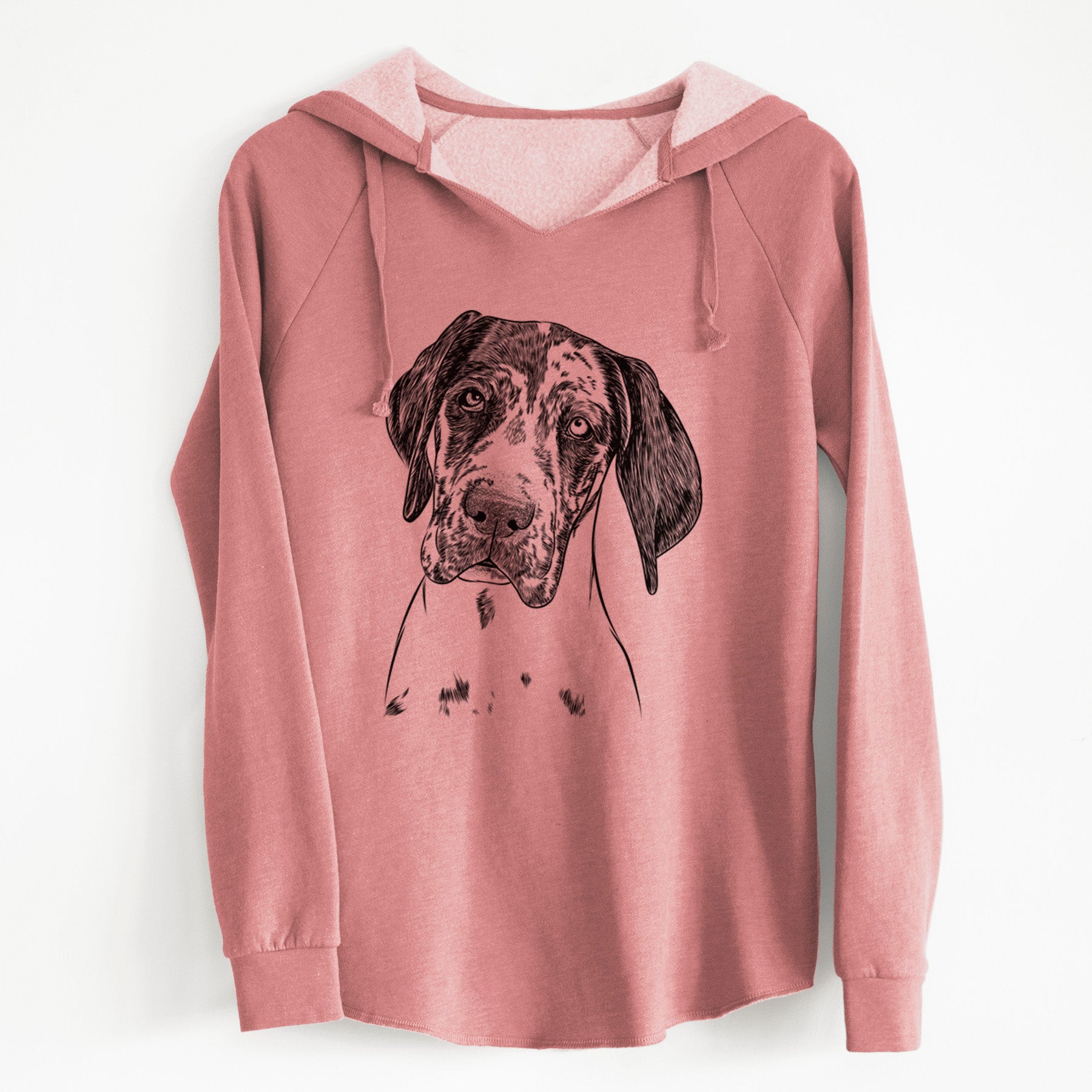 Bare Nyx the Great Dane - Cali Wave Hooded Sweatshirt