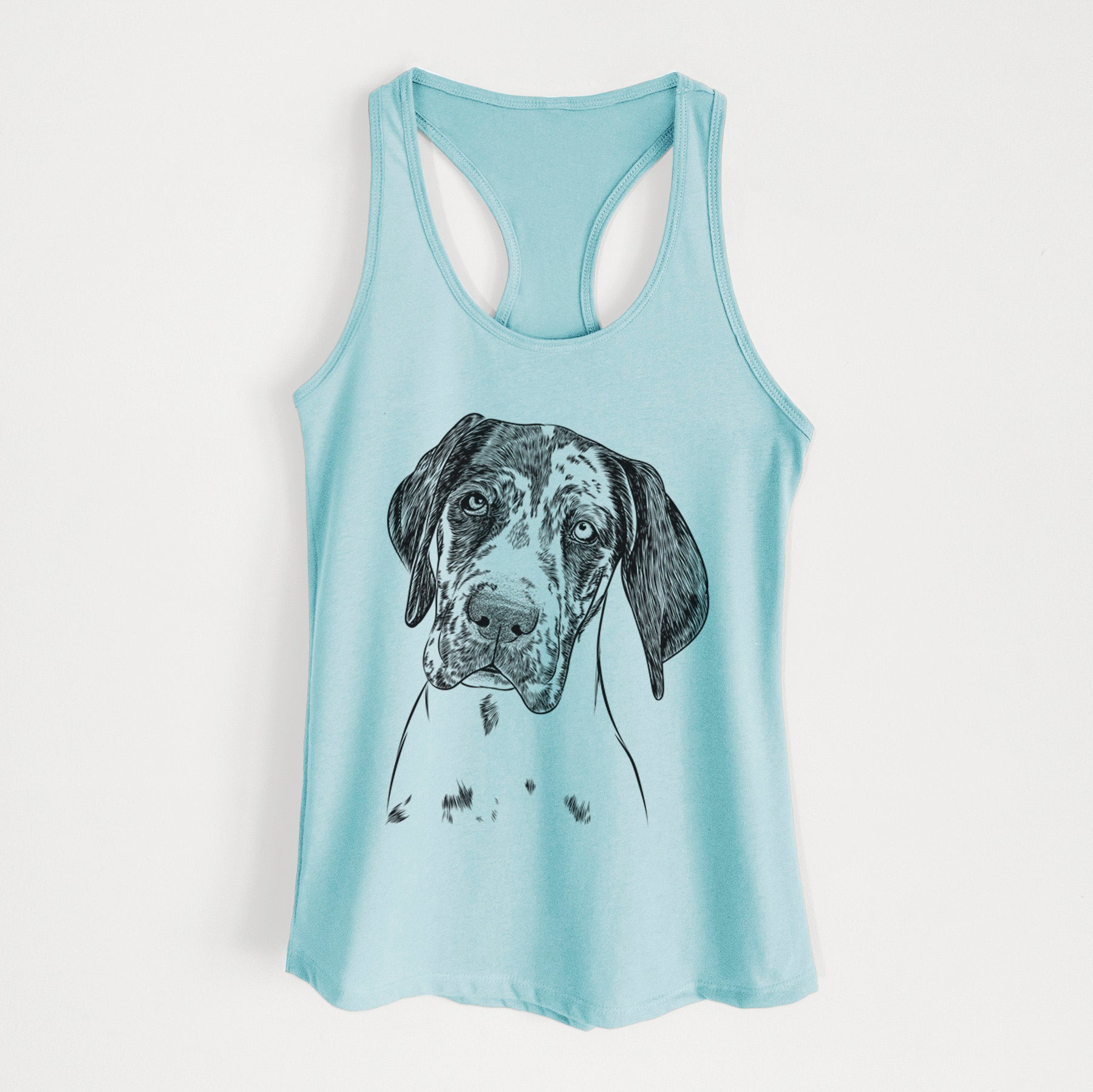 Nyx the Great Dane - Women's Racerback Tanktop