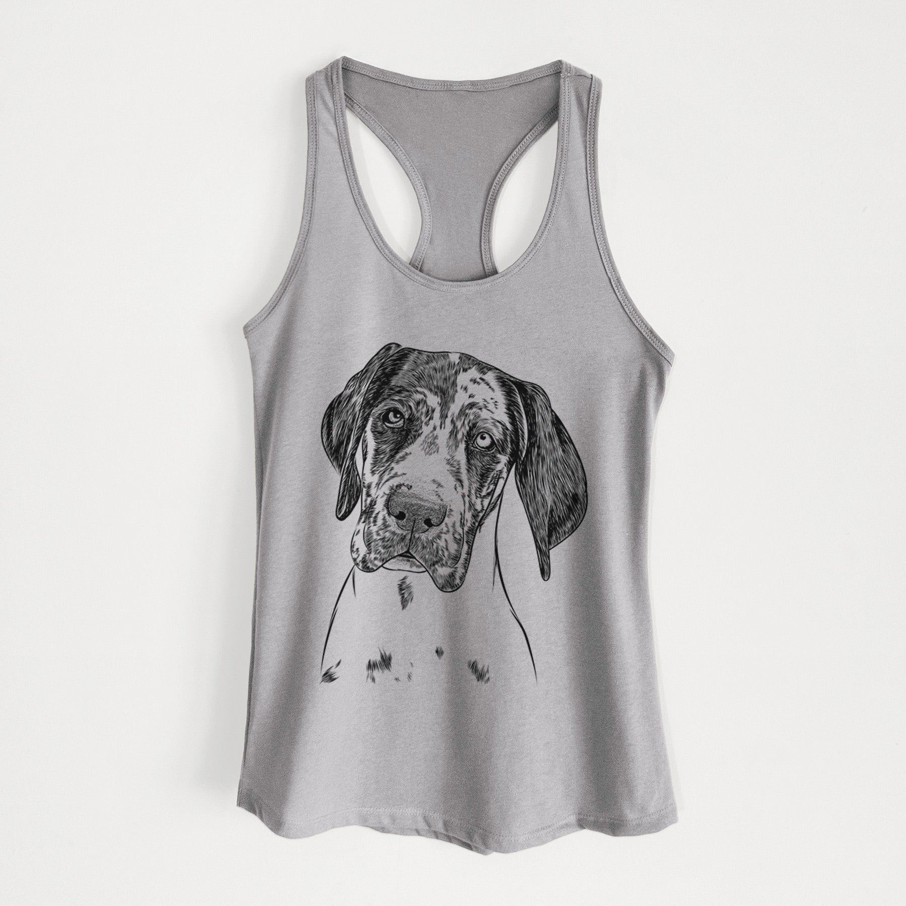 Nyx the Great Dane - Women's Racerback Tanktop