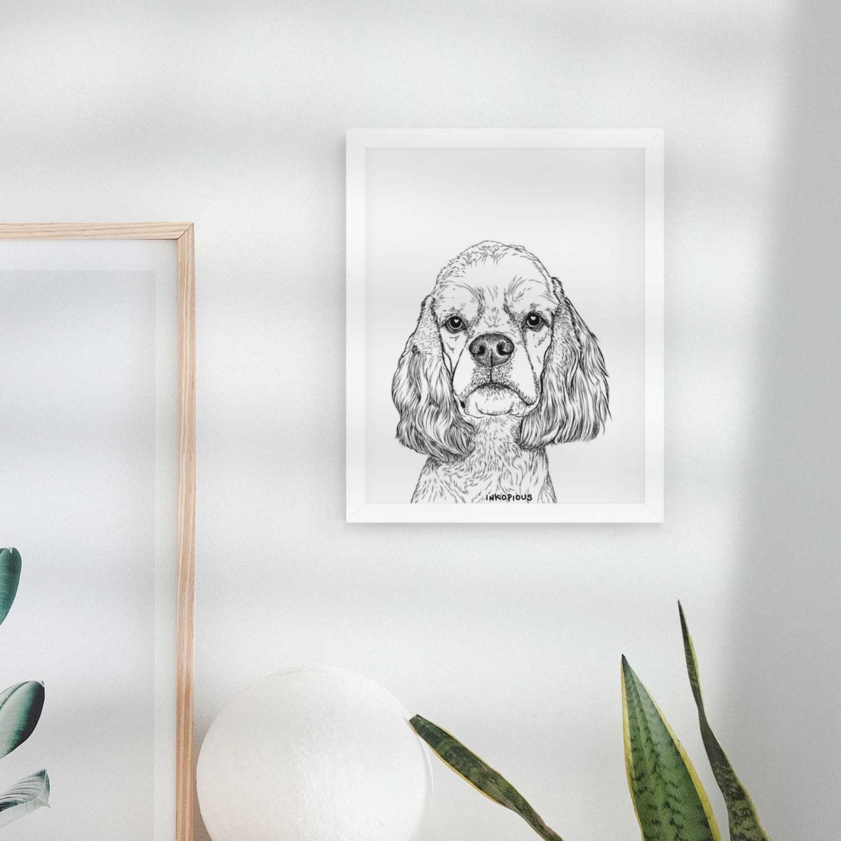 Oakley the American Cocker Spaniel Art Print