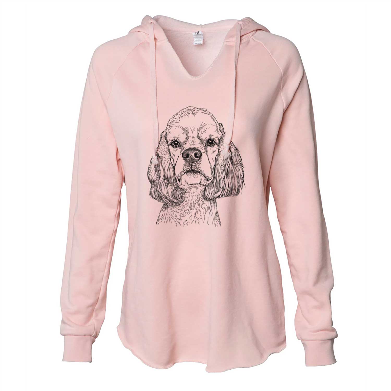 Oakley the American Cocker Spaniel - Cali Wave Hooded Sweatshirt