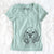 Bare Oakley the American Cocker Spaniel - Women's V-neck Shirt