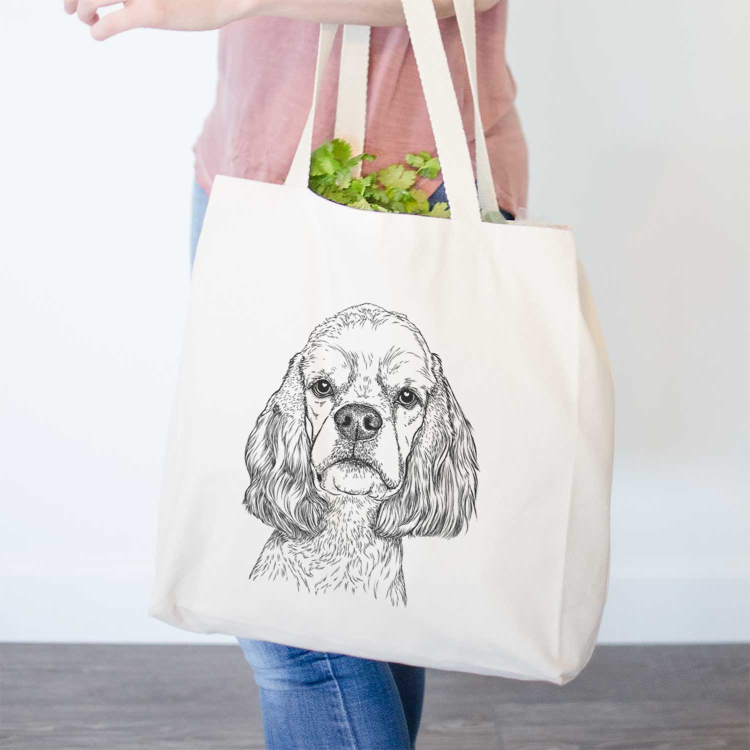 Oakley the American Cocker Spaniel - Tote Bag