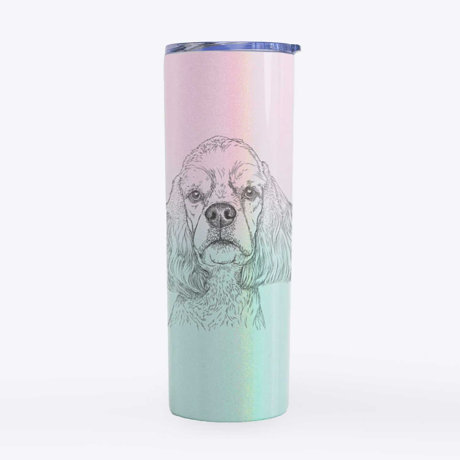 Oakley the American Cocker Spaniel - 20oz Skinny Tumbler