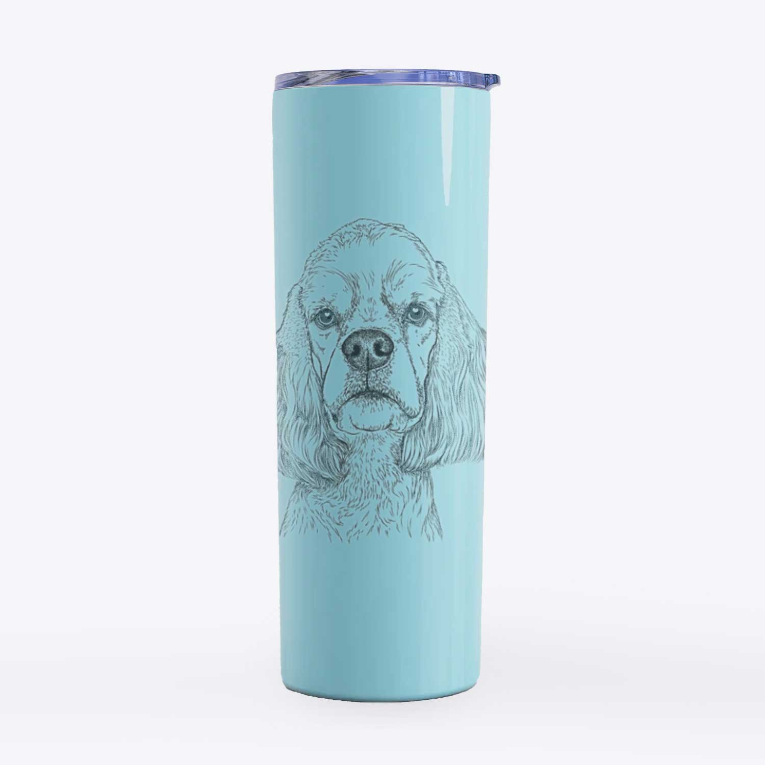 Oakley the American Cocker Spaniel - 20oz Skinny Tumbler