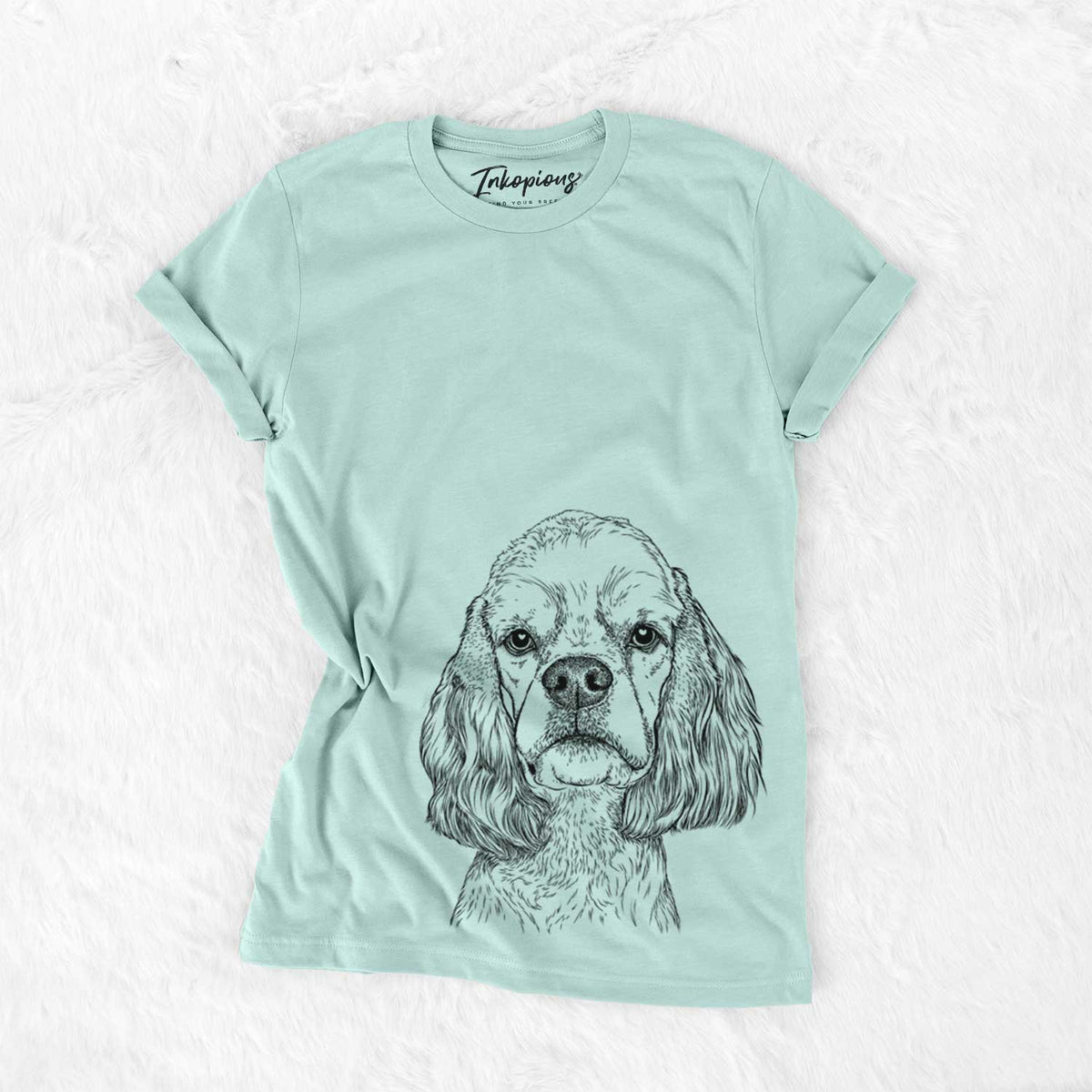 Bare Oakley the American Cocker Spaniel - Unisex Crewneck