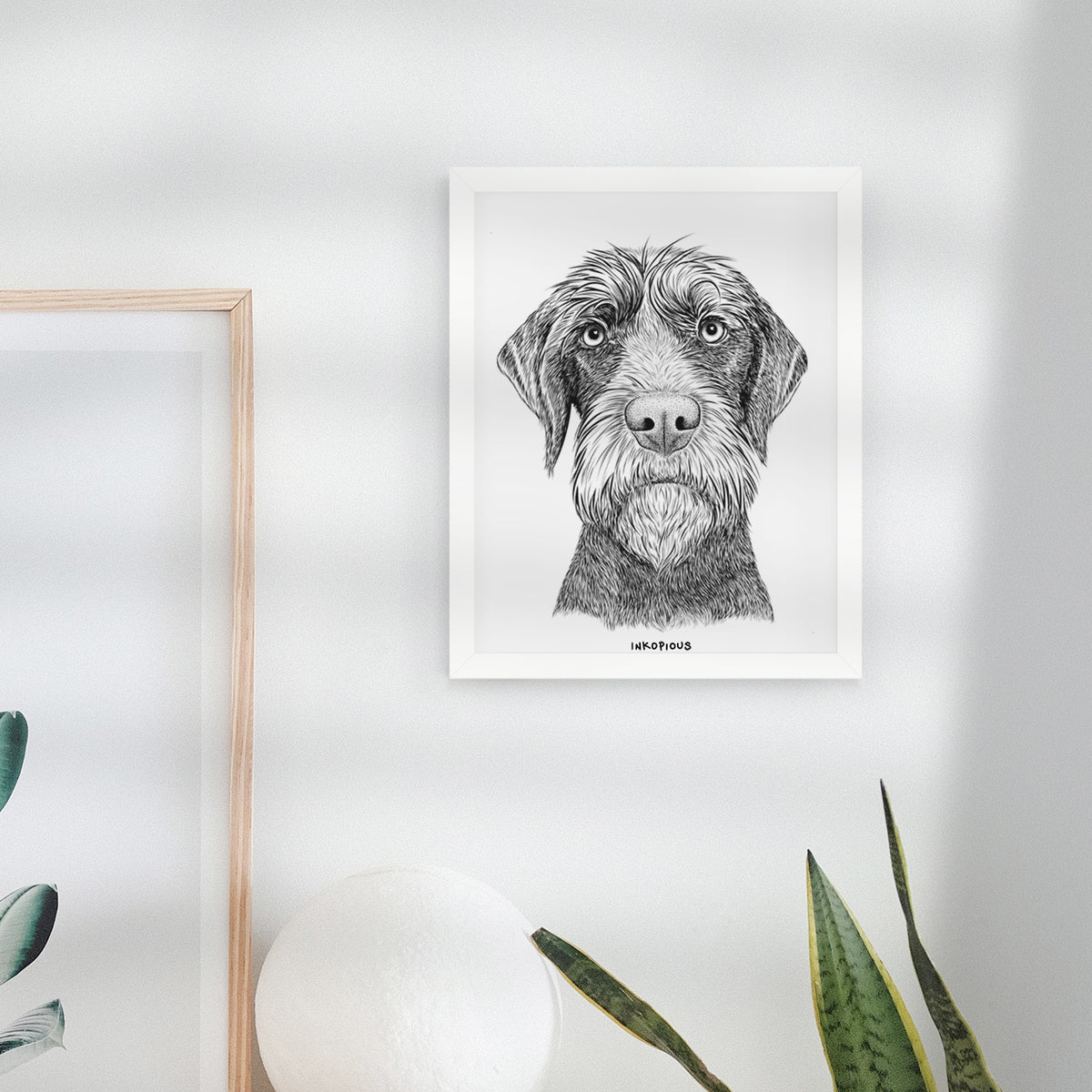 Oakley the Pudelpointer Art Print