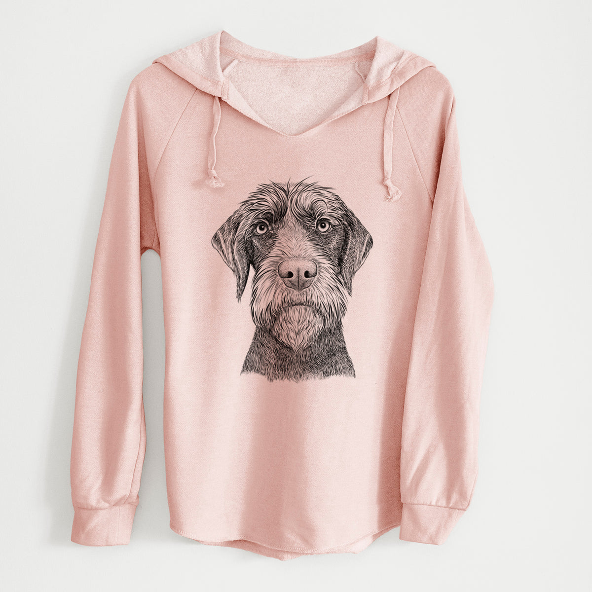 Bare Oakley the Pudelpointer - Cali Wave Hooded Sweatshirt