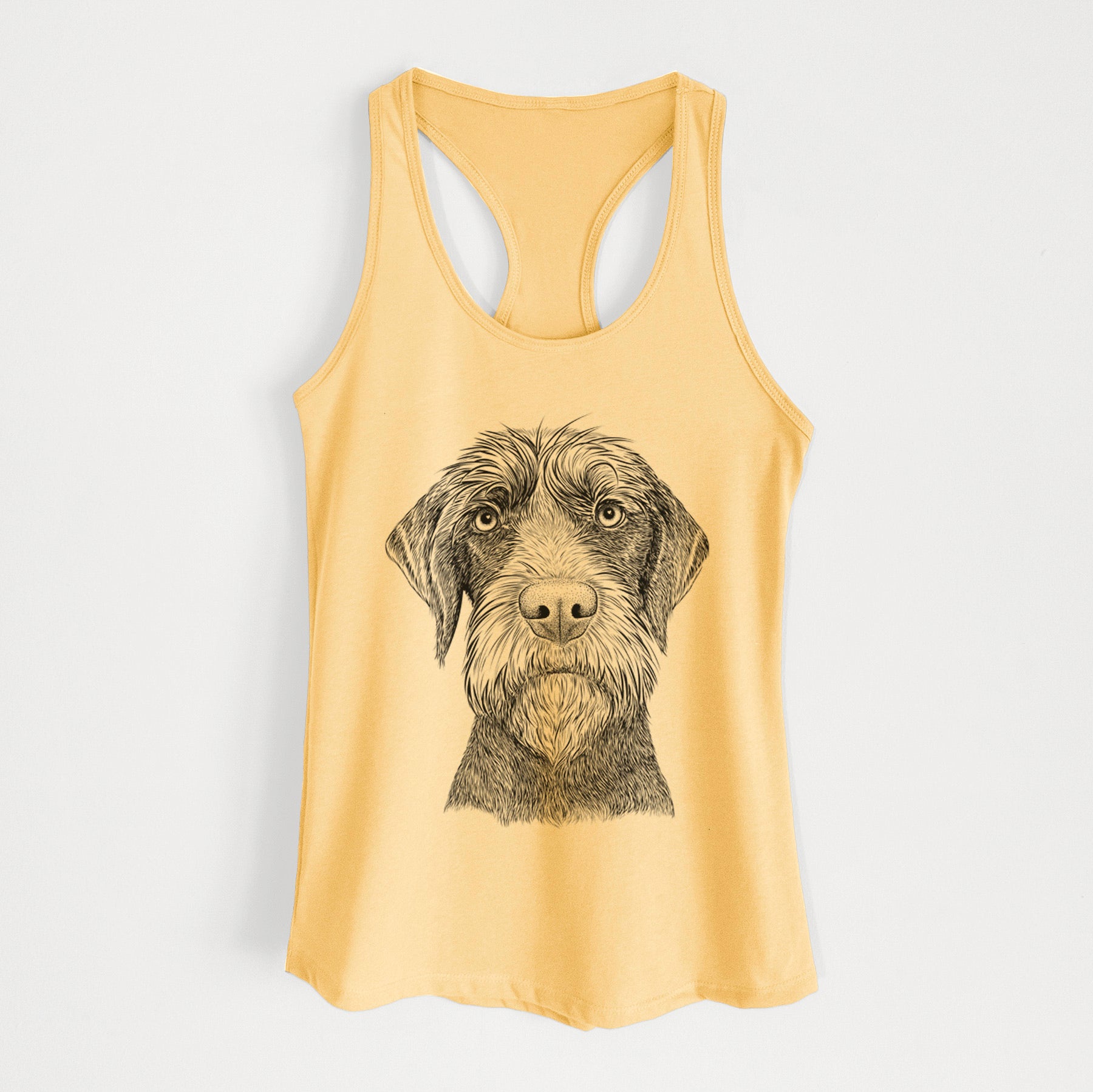 Oakley the Pudelpointer - Women's Racerback Tanktop