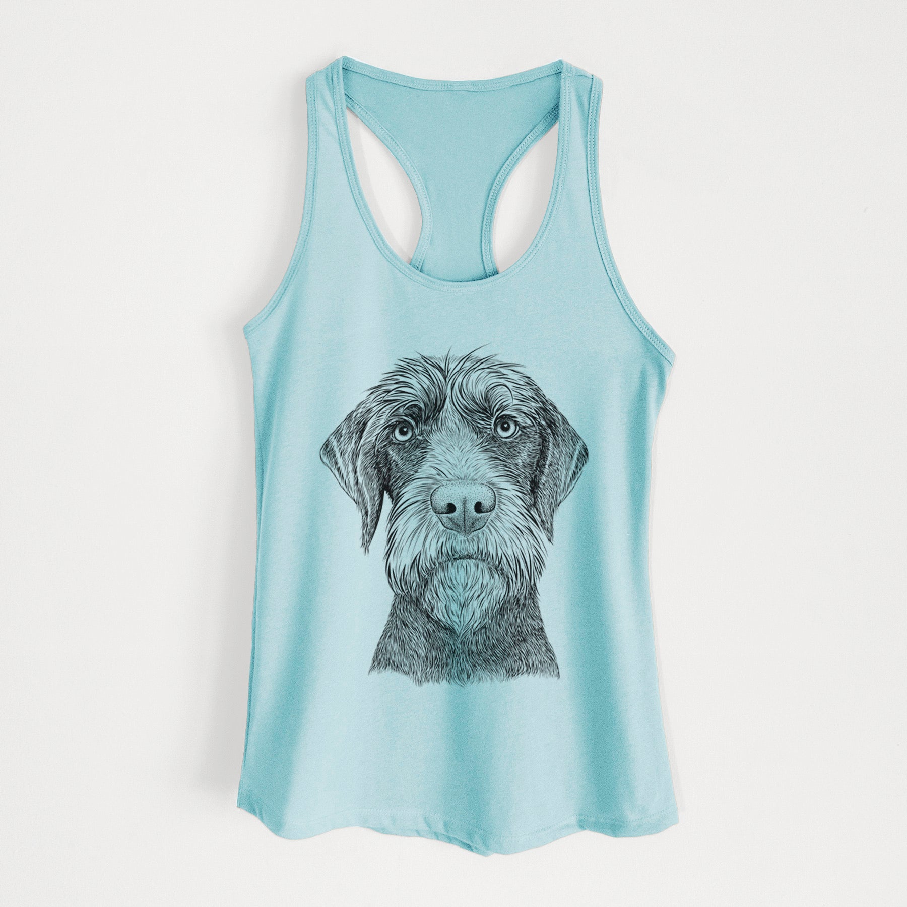 Oakley the Pudelpointer - Women's Racerback Tanktop