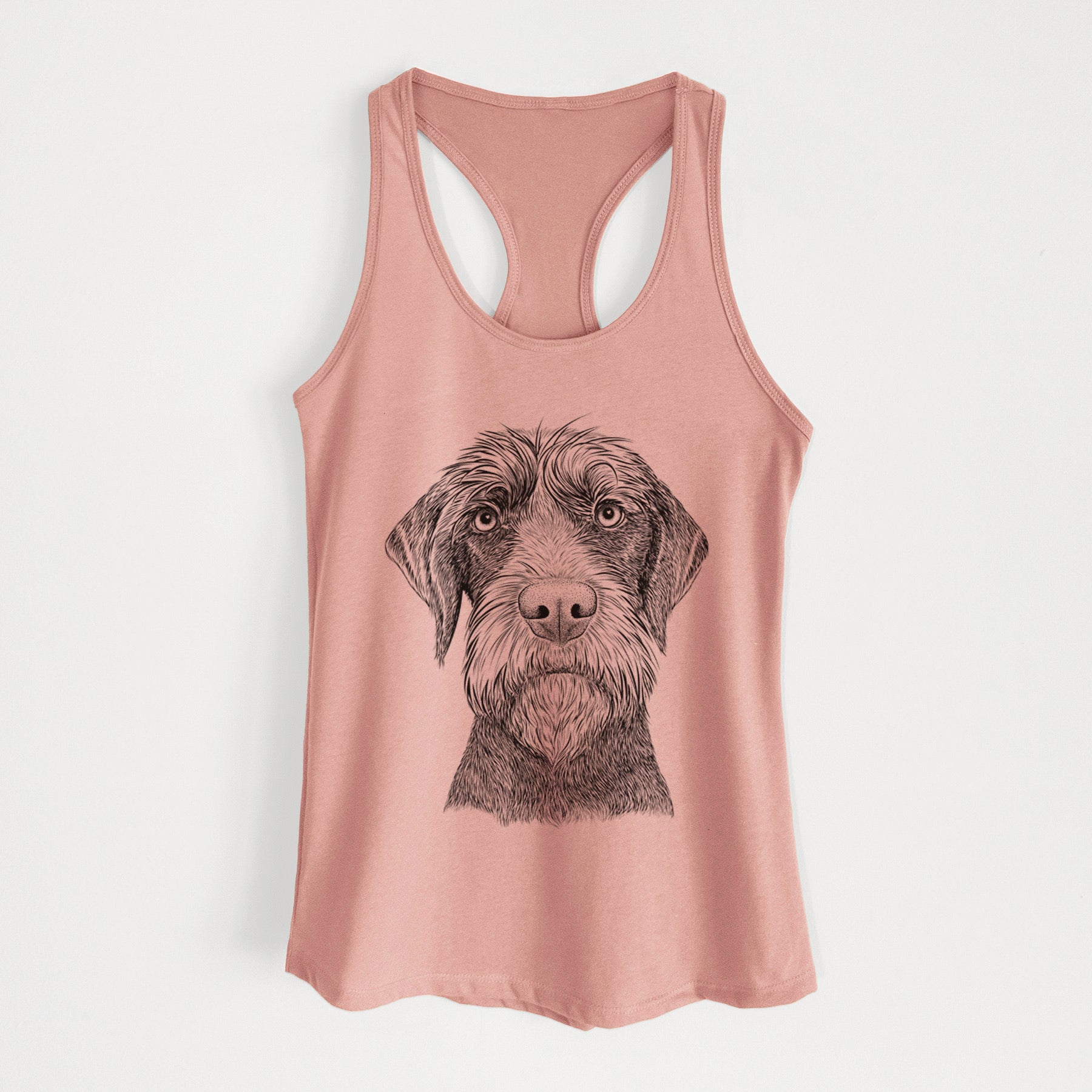 Oakley the Pudelpointer - Women's Racerback Tanktop