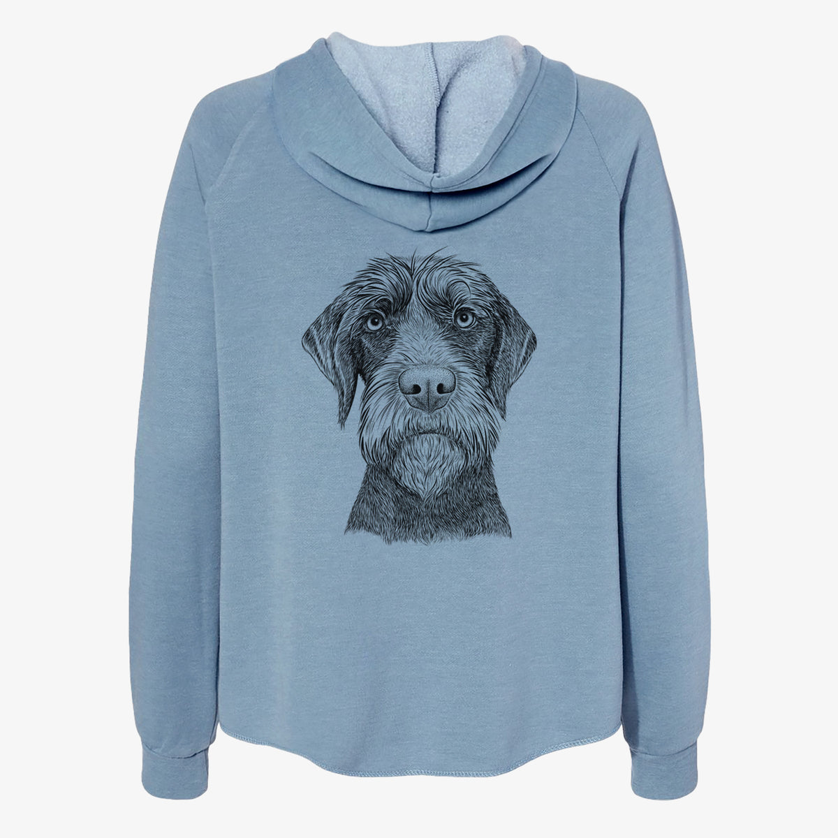 Oakley the Pudelpointer - Women's Cali Wave Zip-Up Sweatshirt