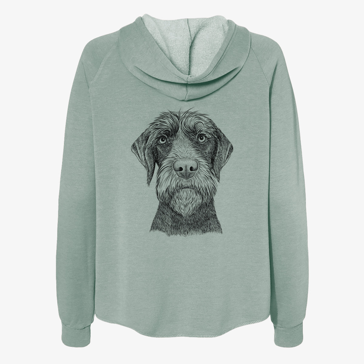 Oakley the Pudelpointer - Women's Cali Wave Zip-Up Sweatshirt