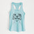 Obi the Beagle Mix - Women's Racerback Tanktop