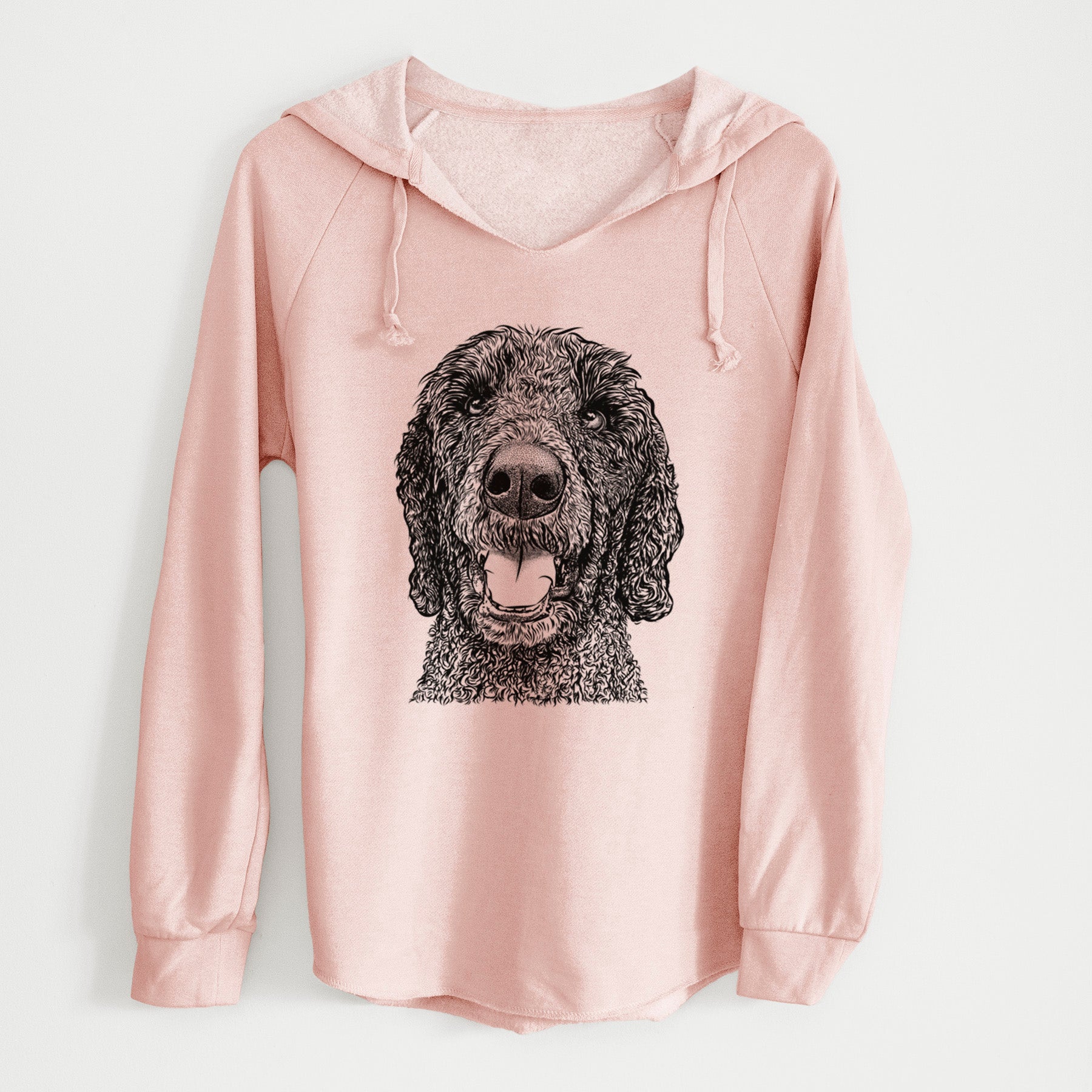 Bare Obi James the Goldendoodle - Cali Wave Hooded Sweatshirt