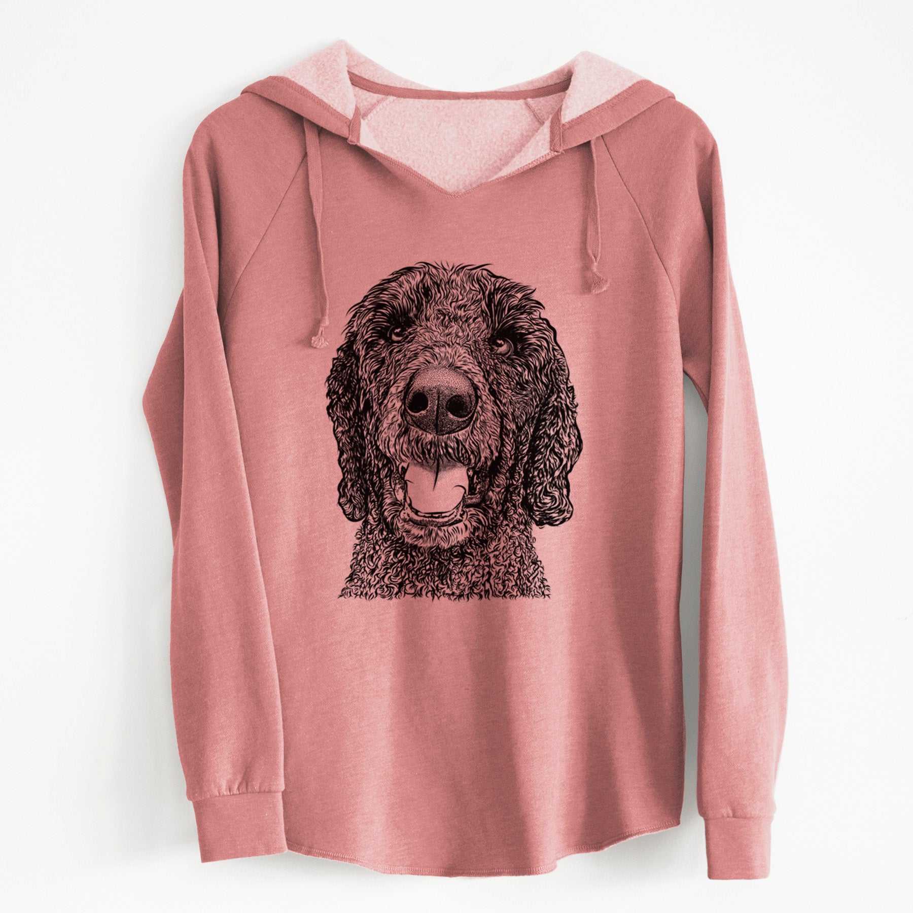 Bare Obi James the Goldendoodle - Cali Wave Hooded Sweatshirt