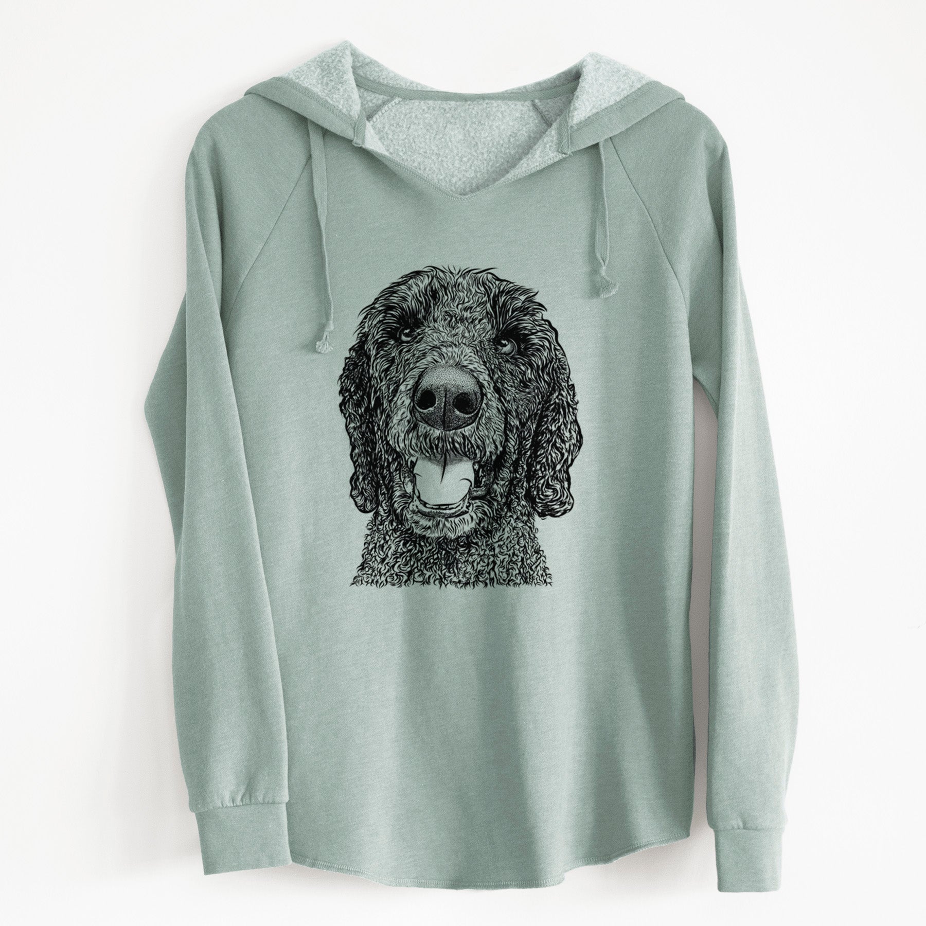 Bare Obi James the Goldendoodle - Cali Wave Hooded Sweatshirt