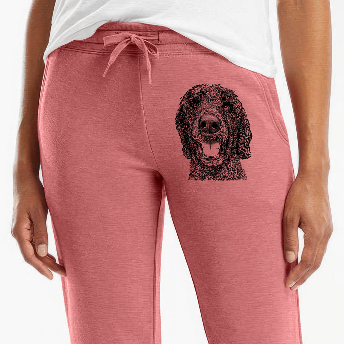 Obi James the Goldendoodle - Women's Cali Wave Joggers