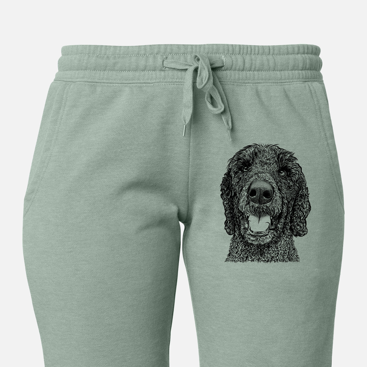 Obi James the Goldendoodle - Women&#39;s Cali Wave Joggers