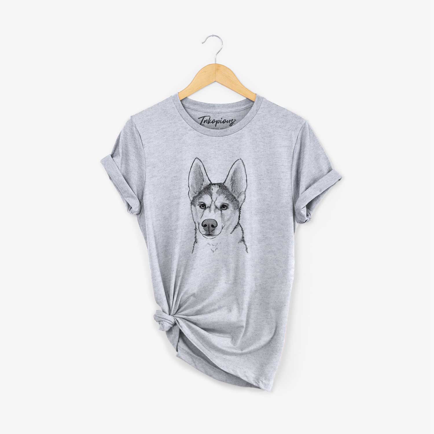 Bare Odin the Siberian Husky - Unisex Crewneck