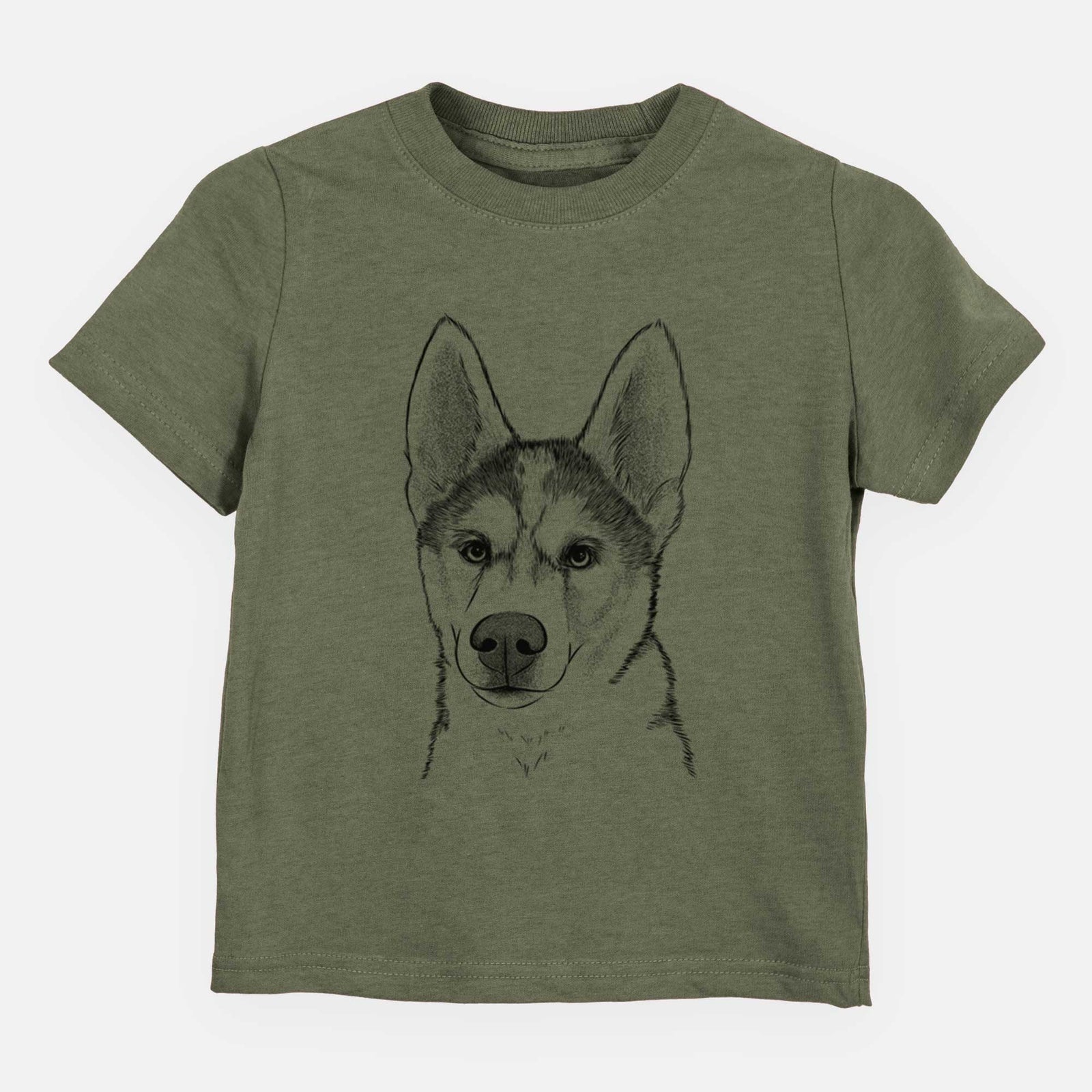 Bare Odin the Siberian Husky - Kids/Youth/Toddler Shirt