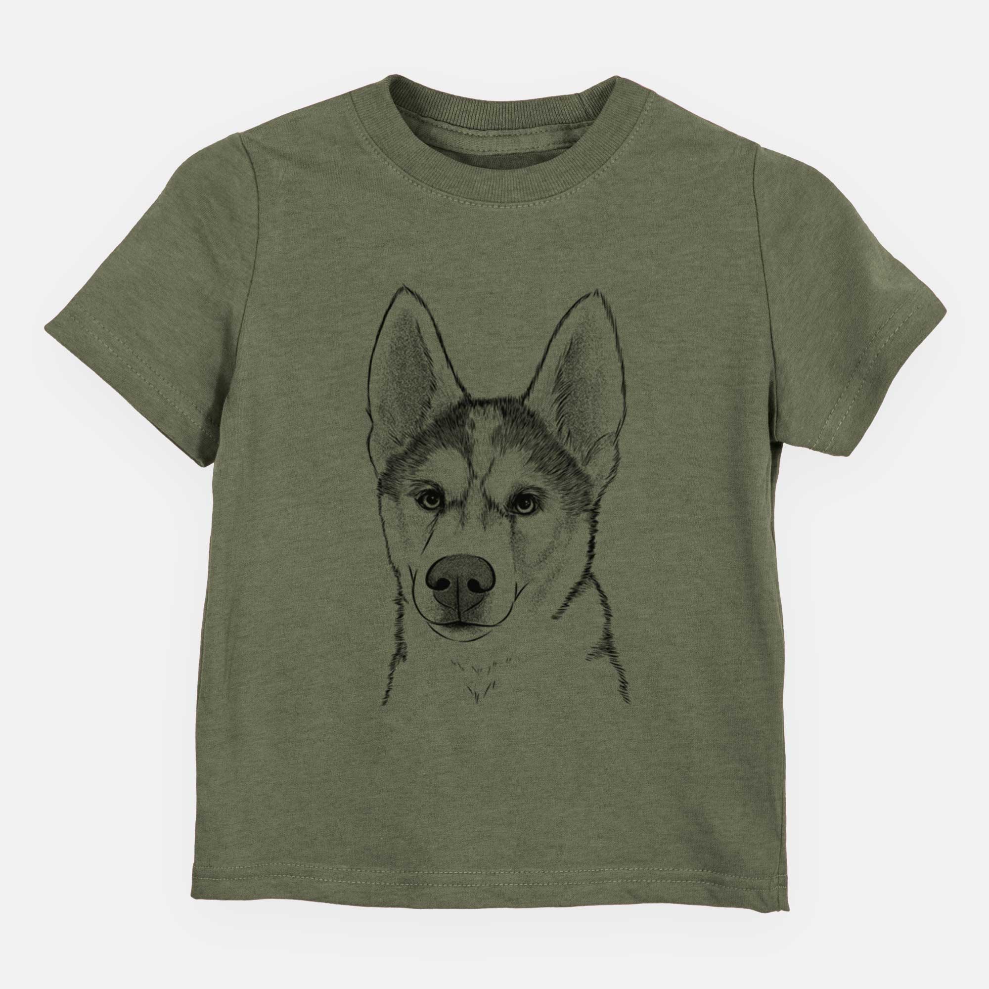 Bare Odin the Siberian Husky - Kids/Youth/Toddler Shirt
