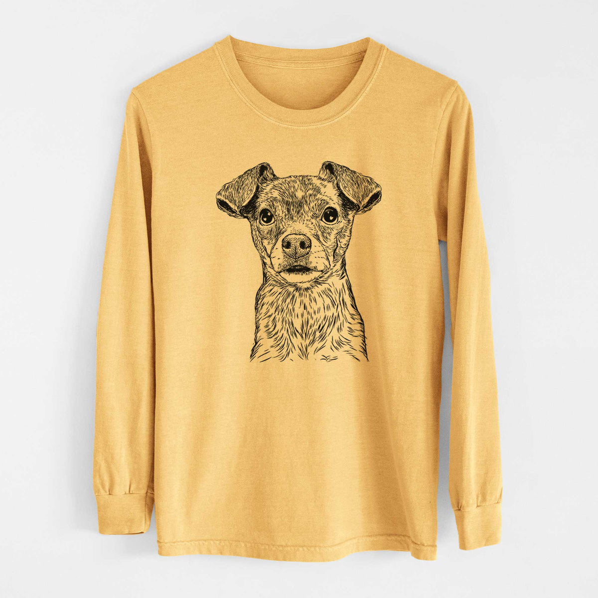 Bare Olive the Mixed Breed - Heavyweight 100% Cotton Long Sleeve