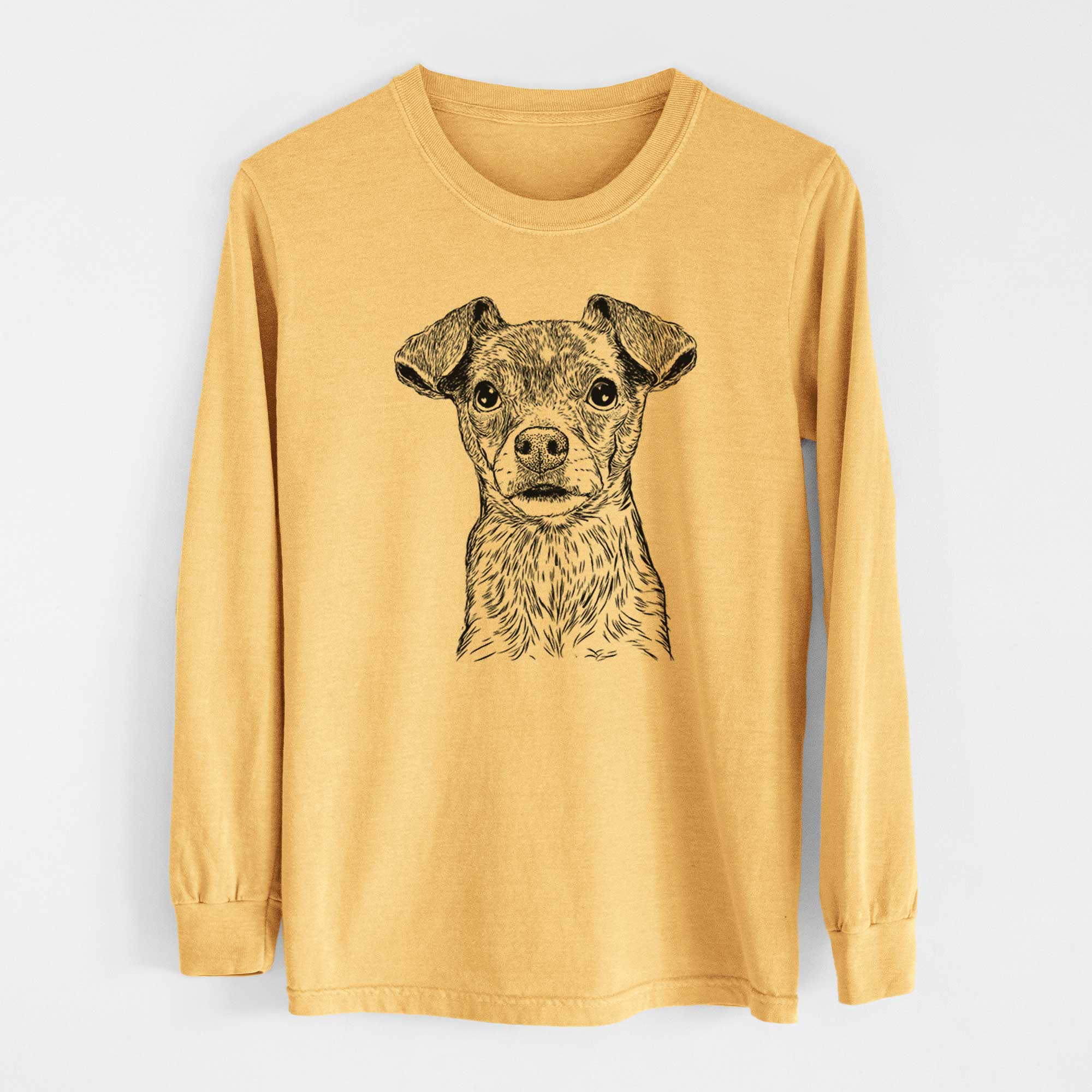Bare Olive the Mixed Breed - Heavyweight 100% Cotton Long Sleeve