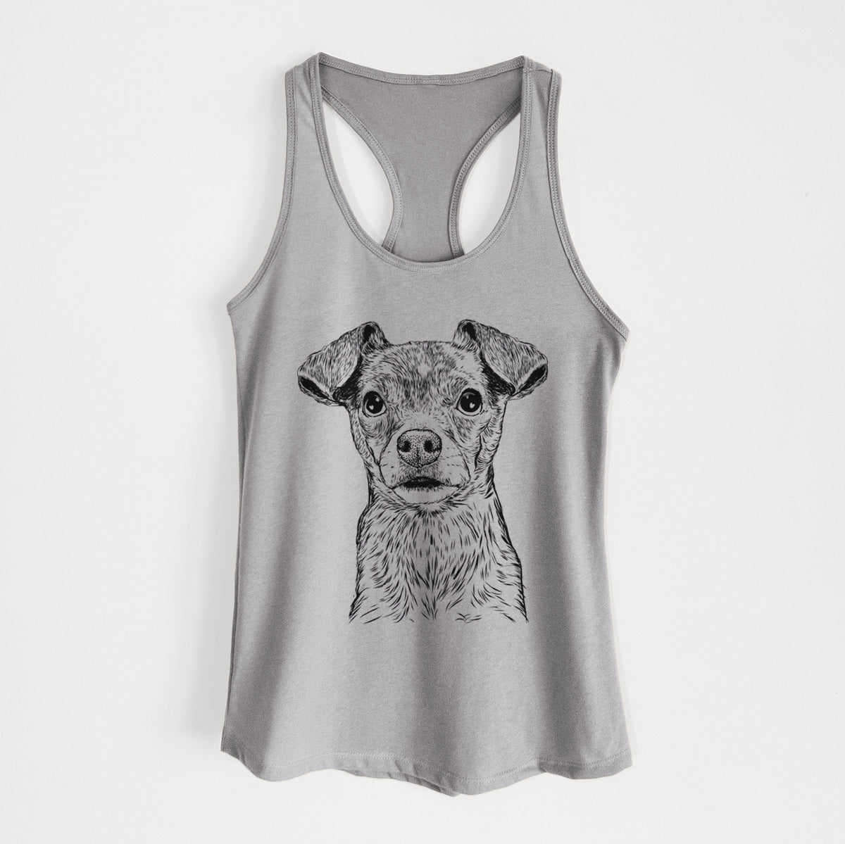 Olive the Mixed Breed - Women&#39;s Racerback Tanktop