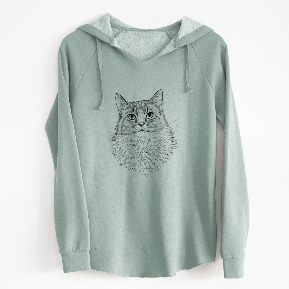 Bare Olive the Cat - Cali Wave Hooded Sweatshirt