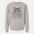 Bare Oliver Fluff the Maine Coon Mix Cat - Unisex Pigment Dyed Crew Sweatshirt