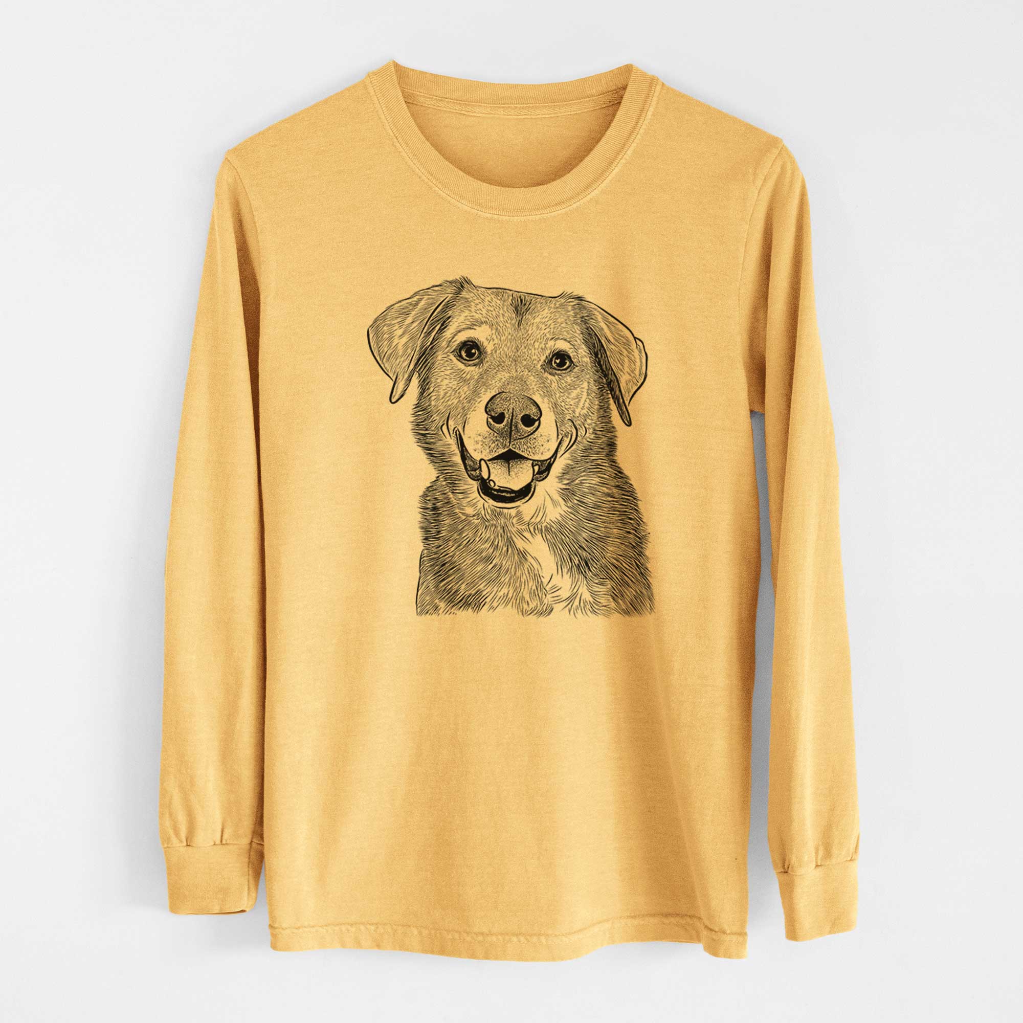 Bare Oliver the Mixed Breed - Heavyweight 100% Cotton Long Sleeve