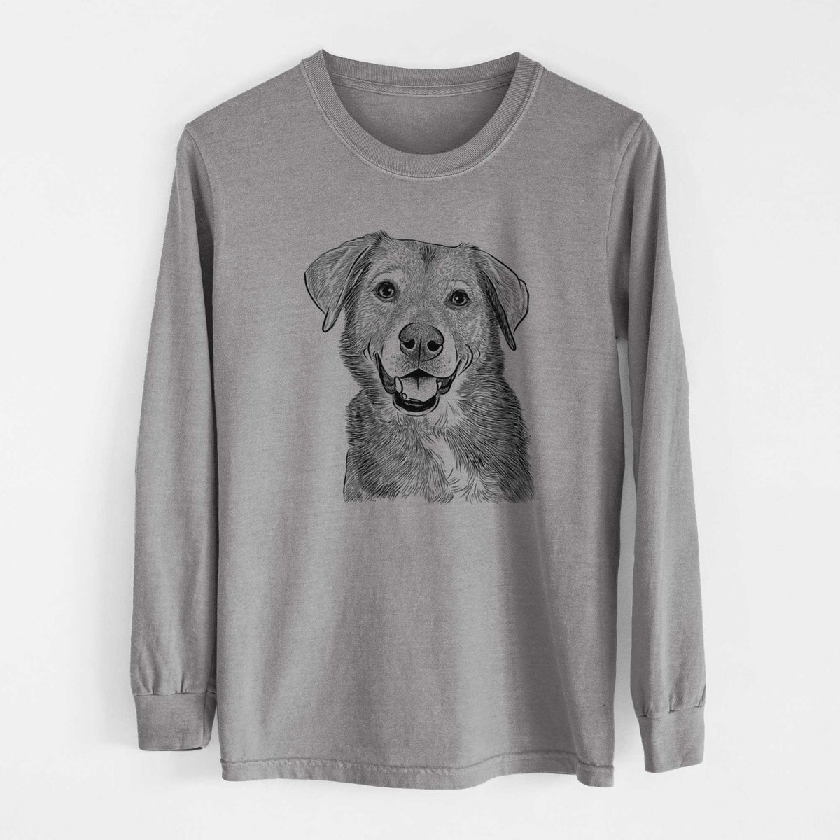 Bare Oliver the Mixed Breed - Heavyweight 100% Cotton Long Sleeve